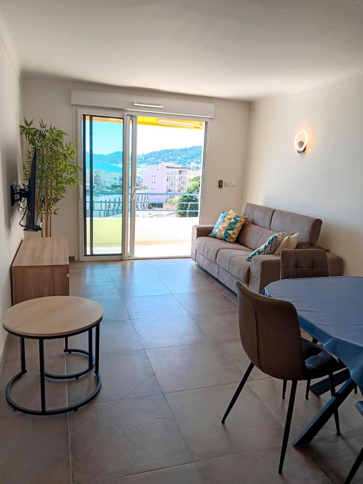 3 Pieces Vue Mer - Clim - 5 Min De La Plage A Pied Αντίμπ Εξωτερικό φωτογραφία