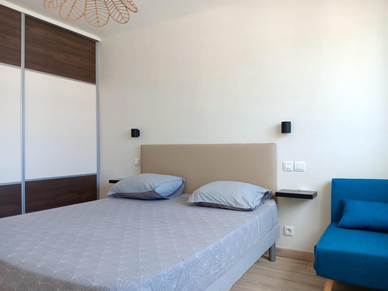 3 Pieces Vue Mer - Clim - 5 Min De La Plage A Pied Αντίμπ Εξωτερικό φωτογραφία